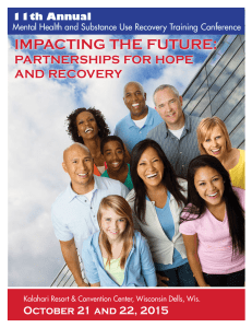 IMPACTING THE FUTURE: PARTNERSHIPS FOR HOPE AND RECOVERY
