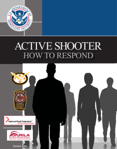 ACTIVE SHOOTER HOW TO RESPOND October 2008