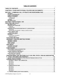 TABLE OF CONTENTS TABLE OF CONTENTS ............................................................................................................ 1