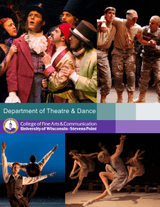 Department of Theatre &amp; Dance