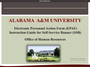 ALABAMA  A&amp;M UNIVERSITY