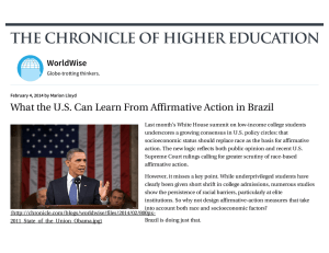 What the U.S. Can Learn From Affirmative Action in Brazil WorldWise