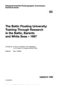 53 The  Baltic  Floating  University: