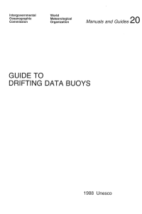 20 TO DRIFTING DATA BUOYS GUIDE