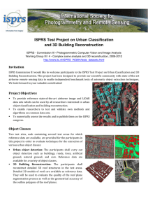 ISPRS Test Project on Urban Classification and 3D Building Reconstruction