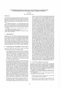 ,A  KNOWLEDGE-BASED  SYSTEM  FOR  UNSUPERVISED ... OF  HIGH  RESOLUTION  MULTISPECTRAL  SATELLITE ...