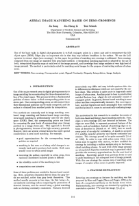 AERIAL  IMAGE  MATCHING  BASED  ON ... Jia Zong Jin-Cheng  Li Toni  Schenk