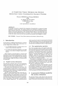 A COMPUTER  VISION  METHOD  FOR  MOTION