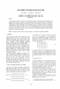 ACCURACY  IMPROVEMENT  OF  THREE  DIMENSIONAL ... * **