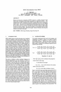 DEM  Determination  from  SPOT 1, 2033
