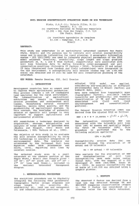 SOIL  EROSION  SUSCEPTIBILITY  EVALUATION  BASED ... Pinto,  S.A.F. (1);  Valerio  Filho,  M. ...