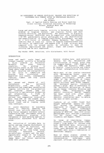 AN  ASSESSMENT  OF  MERGED  SPOTlP+XS) ... DISTURBED  HILL  FOREST  SITES  IN ...