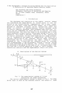 A  New  Holographie  Inverse  Filtering ... To  Restoration  Of  Degraded  Remote ...