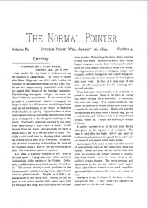 NORMAL THE POINTER I,itei'