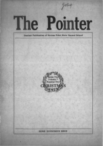 Student Publication of Stevens Point State Normal School