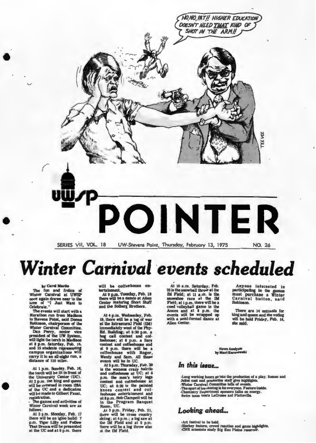 Carnival Events Scheduled Winter