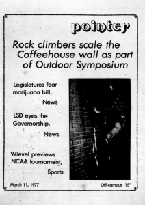 ~®~®~®~ of as Rock  climbers scale  the