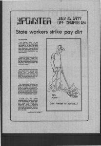 pay State  workers  strike dirt