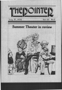 Summer Theater in review , 27,  197 8 -&#34;&#34;