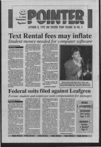 Text Rental fees 01ay inflate Student money needed for computer software