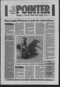 Burrvughs/Watson to join for renovations FEBRUARY 4,  1993