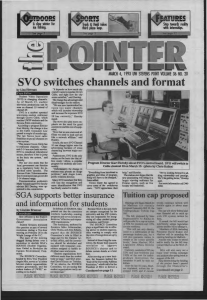 SVO switches channels and format MARCH 36  NO.  20