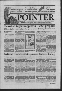 BOitrd of Regents approves UWSP proposal A