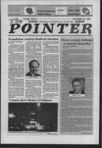 resolves Radford situation · 14,  1995 SEPTEMBER