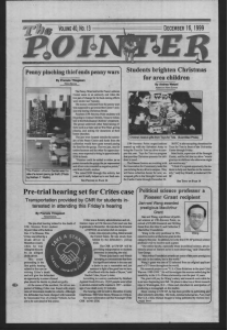 16,1999 brighten Christmas for area children enny pinching thief ends penny wars