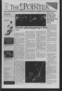 THE . Encore playing