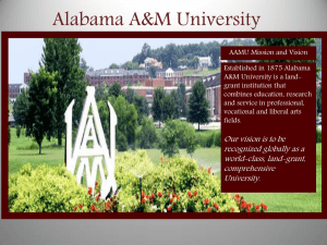 Alabama A&amp;M University