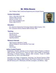 Mr. Willie Bossie Contact Information