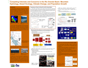 Competing Interests and Concerns in the Rio Grande Basin: Mounta in