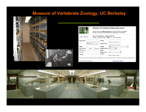 Museum of Vertebrate Zoology, UC Berkeley