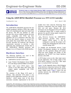 a  Engineer-to-Engineer Note EE-256