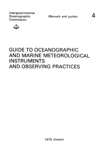 4 A N D I TO OCEANOGRAPHIC