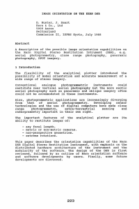 IMAGE  ORIENTATION  ON  THE  KERN ... D.  Hunter,  J.  Smart Kern