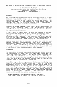 REVISION  OF  MEDIUM  SCALE  TOPOGRAPHIC ... J.  Manning  and  M.  Evans