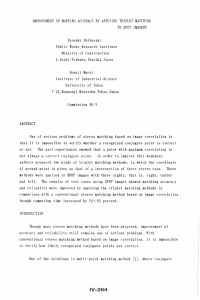 IMPROVEMENT  OF  MAPPING  ACCURACY  BY ... TO  SPOT  IMAGERY Ryosuke  Shibasaki