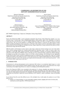 COMPRESSION AND DISTRIBUTION OF SNB SOFTCOPY ORTHOPHOTOMAP DATABASE