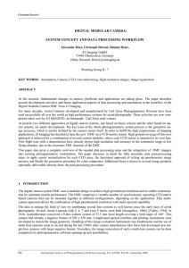 DIGITAL MODULAR CAMERA: SYSTEM CONCEPT AND DATA PROCESSING WORKFLOW