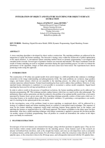 INTEGRATION OF OBJECT AND FEATURE MATCHING FOR OBJECT SURFACE EXTRACTION