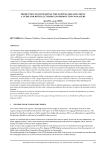 PRODUCTION FLOWCHARTING FOR MAPPING ORGANISATIONS: