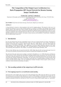 The Composition of the Output Layer Architecture in a