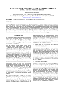 DETAILED BUILDING RECONSTRUCTION FROM AIRBORNE LASER DATA