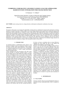 COMBINING COMPARATIVE AND SIMULTANEOUS ANALYSIS APPROACHES