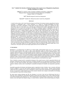 Suitable Site Selection of Shrimp Farming in the Coastal Areas... Sensing Techniques (4 S Model