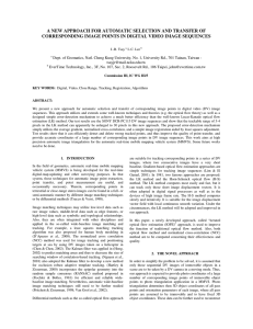 A NEW APPROACH FOR AUTOMATIC SELECTION AND TRANSFER OF