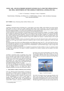 USING AIR- AND SPACEBORNE REMOTE SENSING DATA FOR THE OPERATIONAL