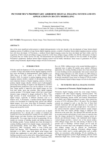 PICTOMETRY'S PROPRIETARY AIRBORNE DIGITAL IMAGING SYSTEM AND ITS